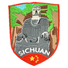 A-ONE 匯旺 地標造型刺繡, 中國 四川大佛, 1個