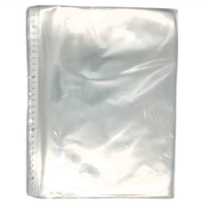 Lan CHYn 連勤牌文具 PP 30孔加強邊內頁袋, A4尺寸, 100入, 1包