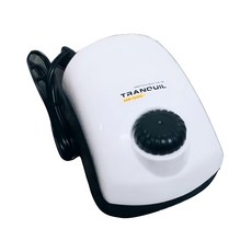 HEXA 海薩 超靜音空氣幫浦 雙孔微調 1HE11HX00500 適用於各種水族箱, 1個