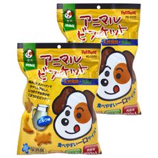 PetBest 動物造型餅,牛奶 + 天然鈣,200g,2包