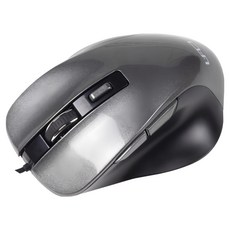 INTOPIC 廣鼎 飛碟光學滑鼠, 人體工學設計, 加寬型齒輪式滾輪, 獨立DPI按鍵, UPE低阻力滑鼠腳墊, MS-103