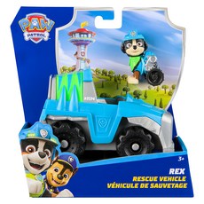 PAW PATROL 汪汪隊立大功 救援車基本車輛組系列, 越野車 + 樂樂, 1組