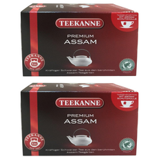 TEEKANNE 恬康樂 阿薩姆紅茶, 1.75g, 20包, 2盒