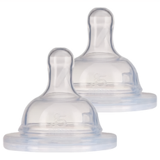 5 phases 菲斯 成長5階段防脹氣安心奶嘴 食用級矽膠材質, 0-3個月, 2個