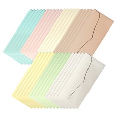 2Youngdesign 橫式七色信封組 Set 35, 多色, 1組