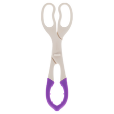 sillymann 100%鉑金矽膠奶瓶夾，耐熱-40~250°C, 紫色, 1支