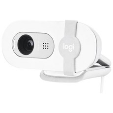 logitech 羅技 Brio 100 網路攝影機 VU0072, 珍珠白色