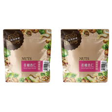 長青穀典 花椒杏仁, 低溫烘焙, 220g, 2包