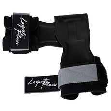 Lexports Fitness 勵動風潮 專業重訓健身皮革拉力帶 FIT 台灣製, XS~M, 經典原色銀河灰, 1組