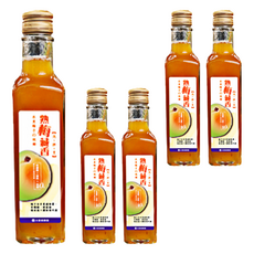 水里鄉農會 熟梅藏香, 採用水里在地手採7分黃熟梅, 去除蒂頭留下純淨果泥, 可直接沖泡或當沙拉醬、果醬使用, 250g, 5瓶