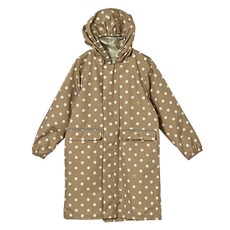 KiU 兒童雨衣 和平波卡圓點 適用尺寸100cm~120cm 耐水壓10000mmH20 220g 100%聚酯纖維, K137M-298, M