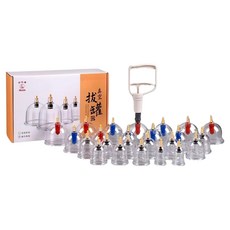 Hwato 華佗牌 真空拔罐組 SJ-24P-01 24個, 1組