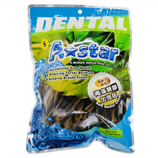 A star 褐藻膠加強五星棒, 維持牙齦健康, 減少牙垢, 保持口氣清新, 高齡犬適用, 220g, 1包