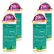 Moon17 夢17 東方森林乾洗髮噴霧, 100ml, 油脂OUT 無添加酒精 24H清爽舒適, 4瓶