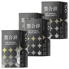 MARUZEN 丸善生技 螯合鋅 促進皮膚健康 維持生殖機能, 350mg, 60顆, 2罐