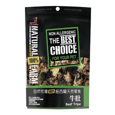 NATURAL FARM 自然牧場 紐西蘭天然零食 100g 高蛋白 無麩質, 1包, 牛肚