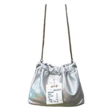 Wylla 銀色 175g 14 x 18 x 8cm 時尚鏈條斜背包