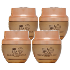 Sea of Spa 小麥胚芽精華去角質面膜，適用於所有膚質, 4罐, 50ml