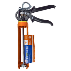 PANRICO 百利世 鐵製專業型矽利康槍, 310ml, 台灣製, 1個