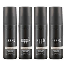 TOppiK 頂豐 FiberHold Spray 增髮纖維專屬定型液 含維他命B5 滋養頭髮 美國原裝進口 118ml, 4瓶