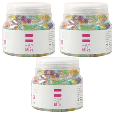 BIG BIO 彩虹晶鑽除臭凝膠 無香精分解異味 居家空間除臭魔法師, 150g, 3罐