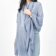 KissDiamond 韓系INS素面棉麻圍巾 KDM-A007