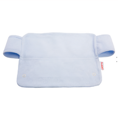 麻賽爾纖維背巾口水巾 抗菌快乾透氣, 藍色, 1條