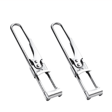 省力不鏽鋼開罐器2入組 廚房好幫手 堅固耐用, 1組