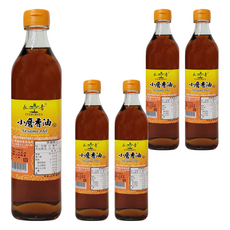 EVERGREEN 長青 小磨香油 500ml, 5瓶