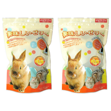 Pet Village 魔法村 小動物香蕉果凍, 25入, 添加維他命, 天然配方, 不含防腐劑, 適合倉鼠 兔子 蜜袋鼯, 420g, 2包