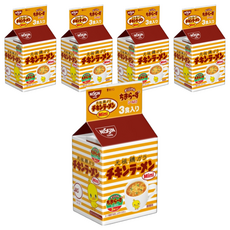 元祖 雞汁麵 迷你小雞麵 Set 3, 日本經典長久熱賣, 拉麵體Q彈，越嚼越香, 馬克杯直接沖泡，美味隨時享, 15包