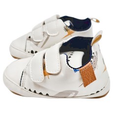 魔鬼氈嬰兒鞋, 120, 白底侏儸紀