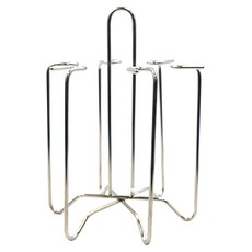 SHIMOYAMA 手提式不鏽鋼瀝水杯架, 1個, 不鏽鋼