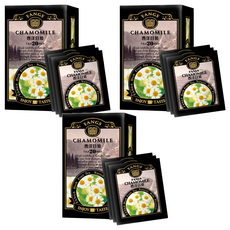 FANGS 方氏 西洋甘菊花茶, 1.5g, 20包, 3盒