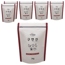 To The Nature 檸檬酸粉, 1kg, 環保清潔劑, 6包