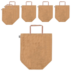 BAN INOUE 井上幡 日本製 CAYA 純棉蚊帳布蔬菜袋 丁香, L(30 x 27cm), 6個, 1入