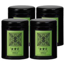 大藝好茶 頂級阿里山金萱茶, 原葉充氮常鮮包單泡裝, 50g x 1罐, 4罐