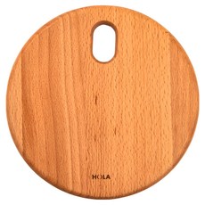 HOLA 和樂家居 木作山毛櫸隔熱鍋墊 18 x 18 x 1.5cm, 原木色, 1個