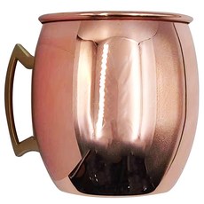 莫斯科騾子杯 510ml 光面杯, 玫瑰金, 1個