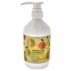 papaz 怕怕髒 細緻柔膚精油沐浴凝膠 天然有機柑橘, 500ml, 1瓶