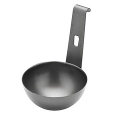 KitchenCraft 掛式不沾煮蛋器, 灰色, 7公分直徑, 耐熱230度C, 方便好用, 1個