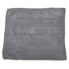 G+居家 加厚強力吸水擦拭布 Set 6條 超細纖維面料 灰色 快速吸濕 精緻縫邊, 30 x 30cm, 1組