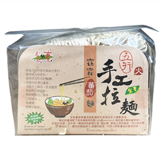 佳饌 五行手工拉麵 純素 窈窕番茄麵, 台灣當地栽種新鮮番茄, 口感超Q,超潤滑, 純手工製造自然日晒風乾, 非油炸未經漂白處理, 720g, 1包