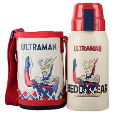 BEDDYBEAR 杯具熊 奧特曼ULTRAMAN復古兒童保溫壺, 賽羅光線, 600ml, 1個