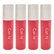 Beauty World Con te 瀏海定型膠, 全方位方便上膠, 7ml, 4條