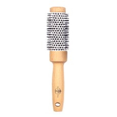 Braun Wettberg 珀薇 FSC原木陶瓷熱塑捲髮梳, 1支