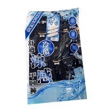 SOFCON 舒膚康 6620涼感花紋平口褲 12入 L, 花紋