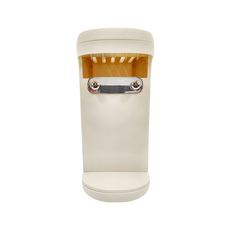 SHCJ 生活采家 一站式刀具收納架 附磨刀器 KnifeEase 115001, 奶油白色, 1個