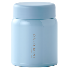 OSLO 迷你食物保溫罐 真空保溫食物罐 - 冷熱皆宜, 天空藍色, 220ml, 1個
