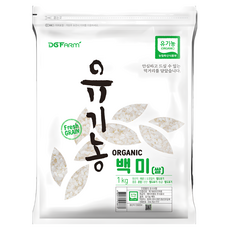 대구농산 유기농 백미, 상등급, 1kg, 1개